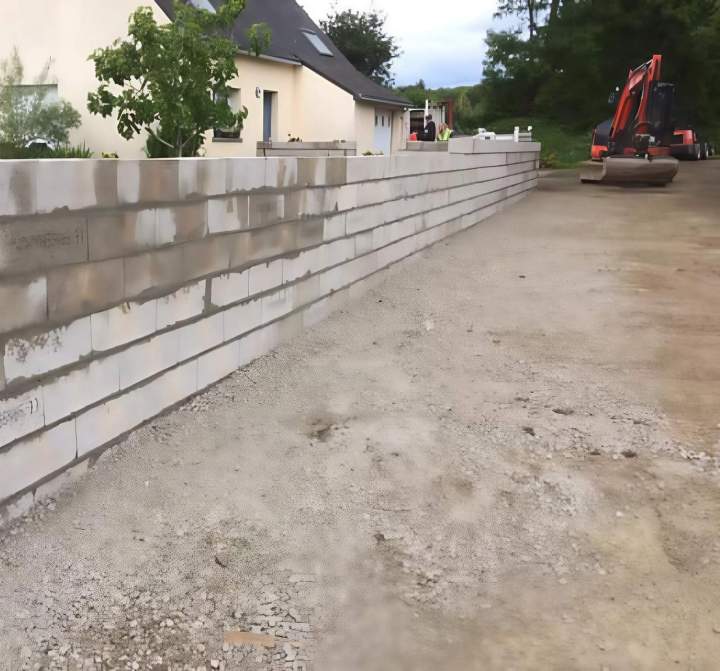 Création de murs à Lorient