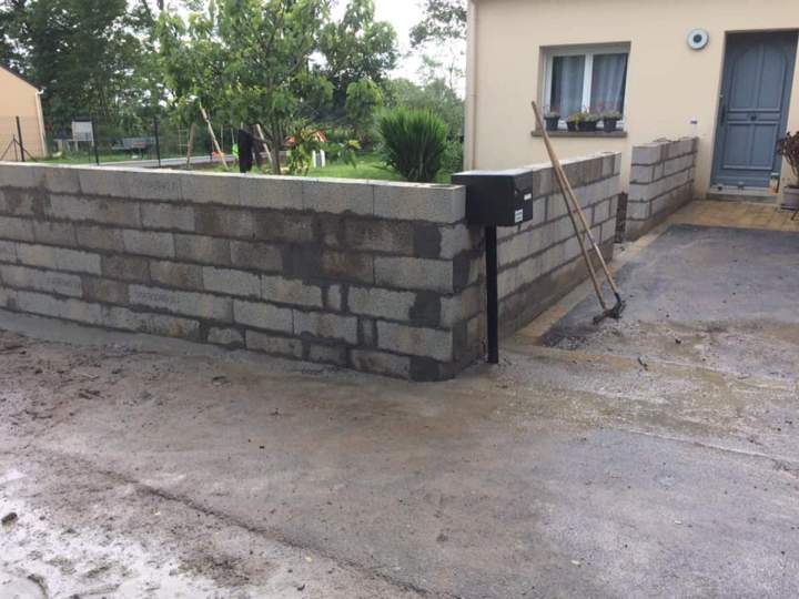 Création de muret Lorient