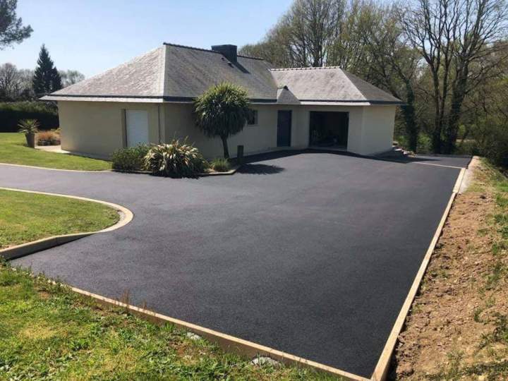 Pose d'enrobé Lorient